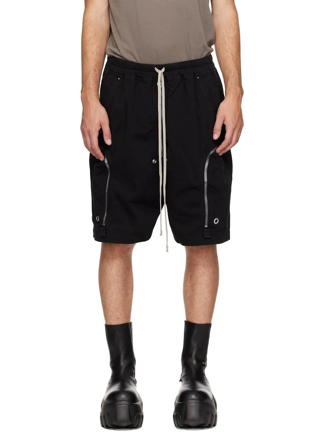 Black Tower Bauhaus Shorts - 1