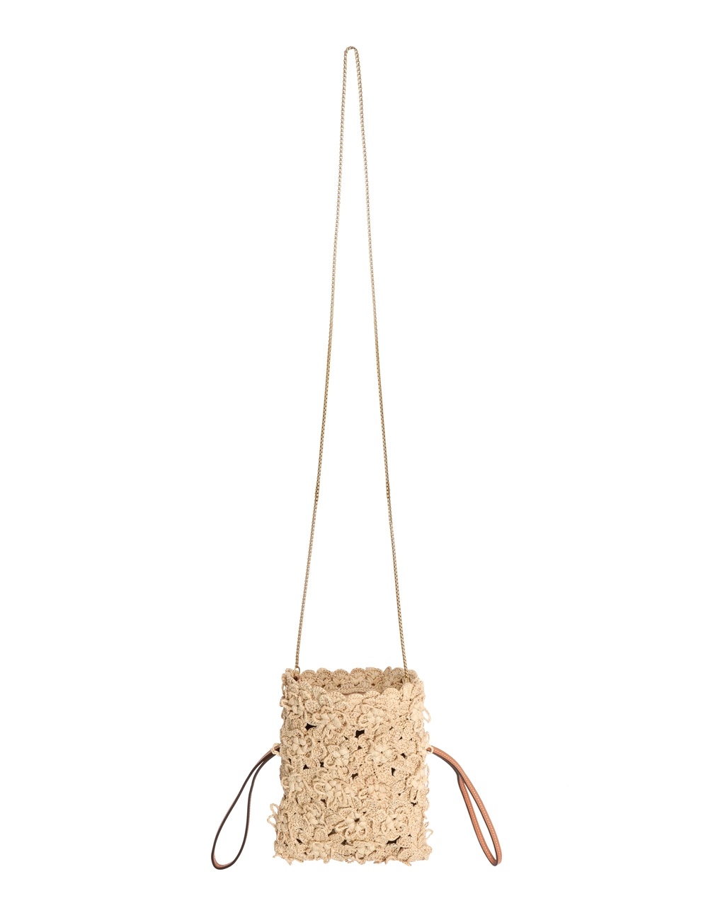 FLORAL CROCHET POUCH - 1