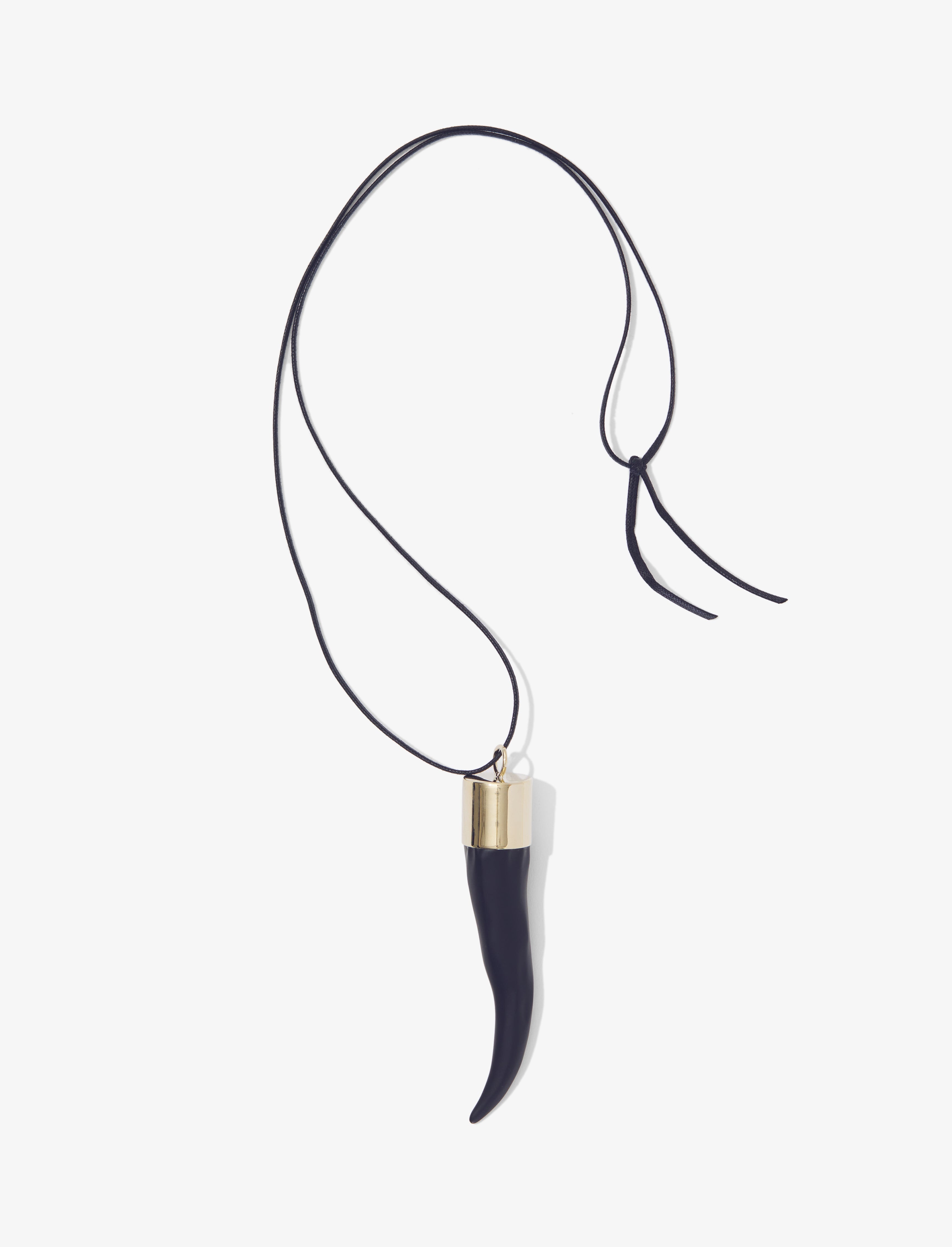 Horn Pendant Necklace - 1