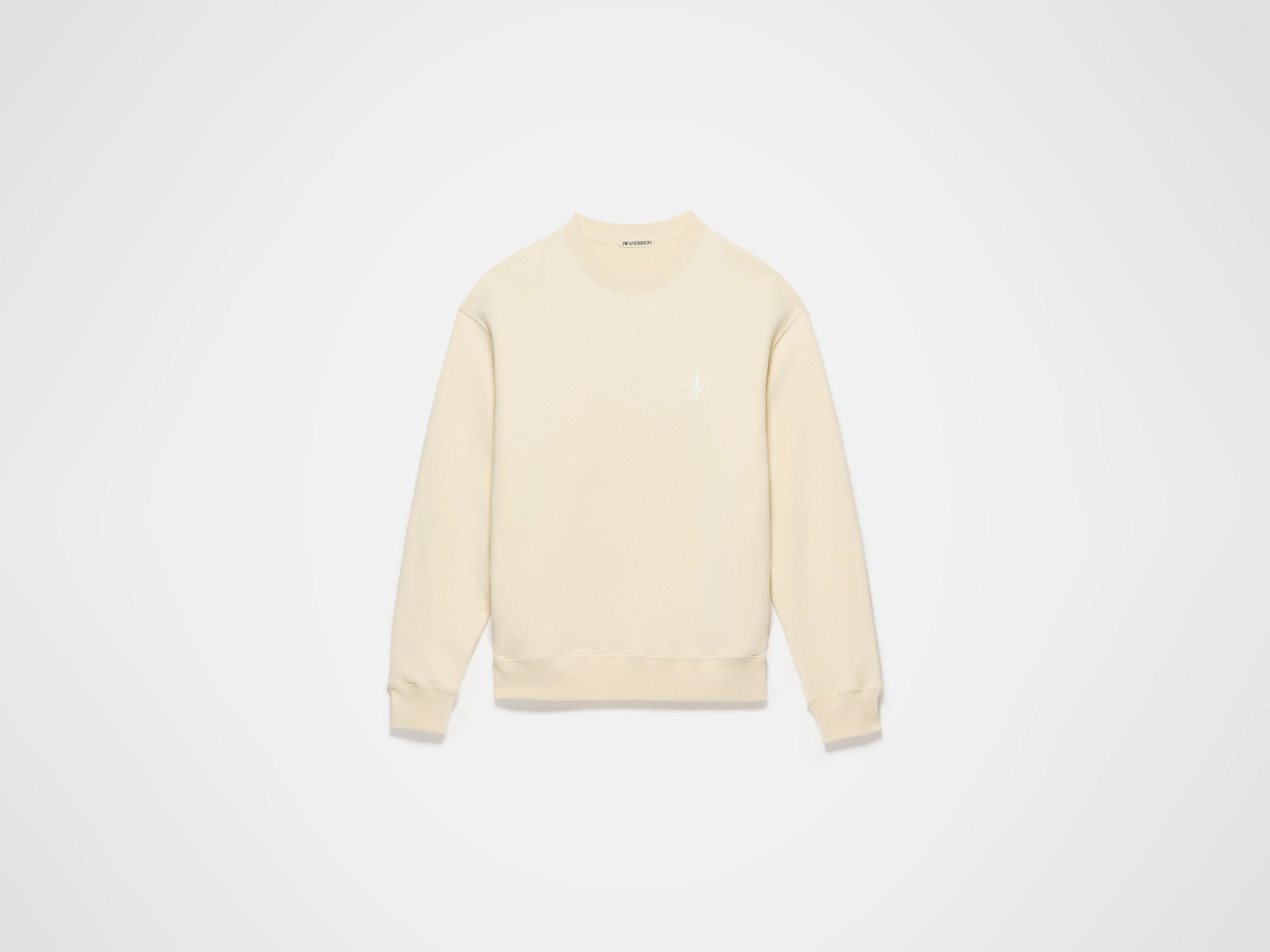 RIBBON ANCHOR SWEATSHIRT IN ECRU - 1