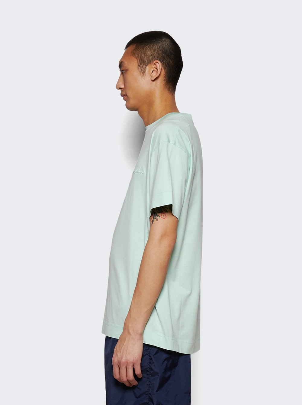 Regular Fit Tee Aqua Green - 3
