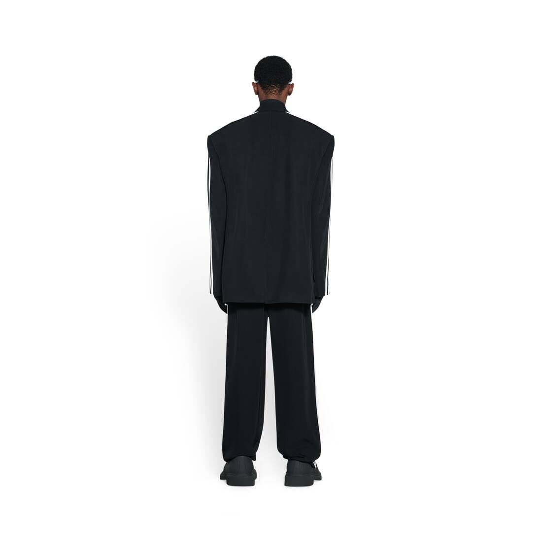Balenciaga / Adidas Oversized Jacket in Black - 4