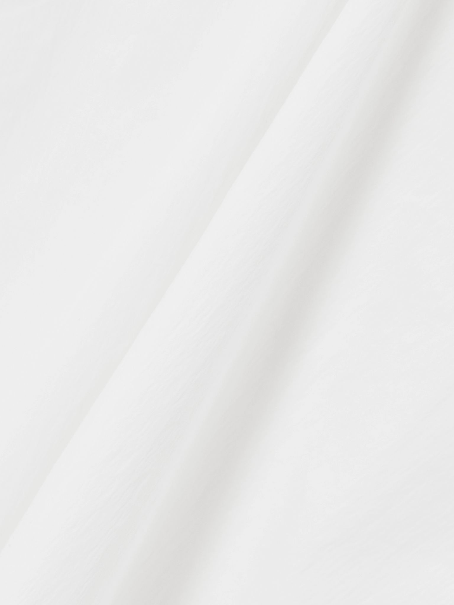 Crinkled cotton-blend poplin halterneck maxi dress White - 4