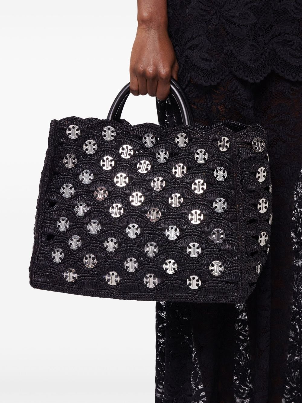 woven tote bag - 2