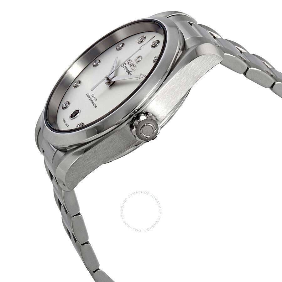 Omega Seamaster Aqua Terra Automatic Diamond Silver Dial Ladies Watch 220.10.38.20.52.001 - 2