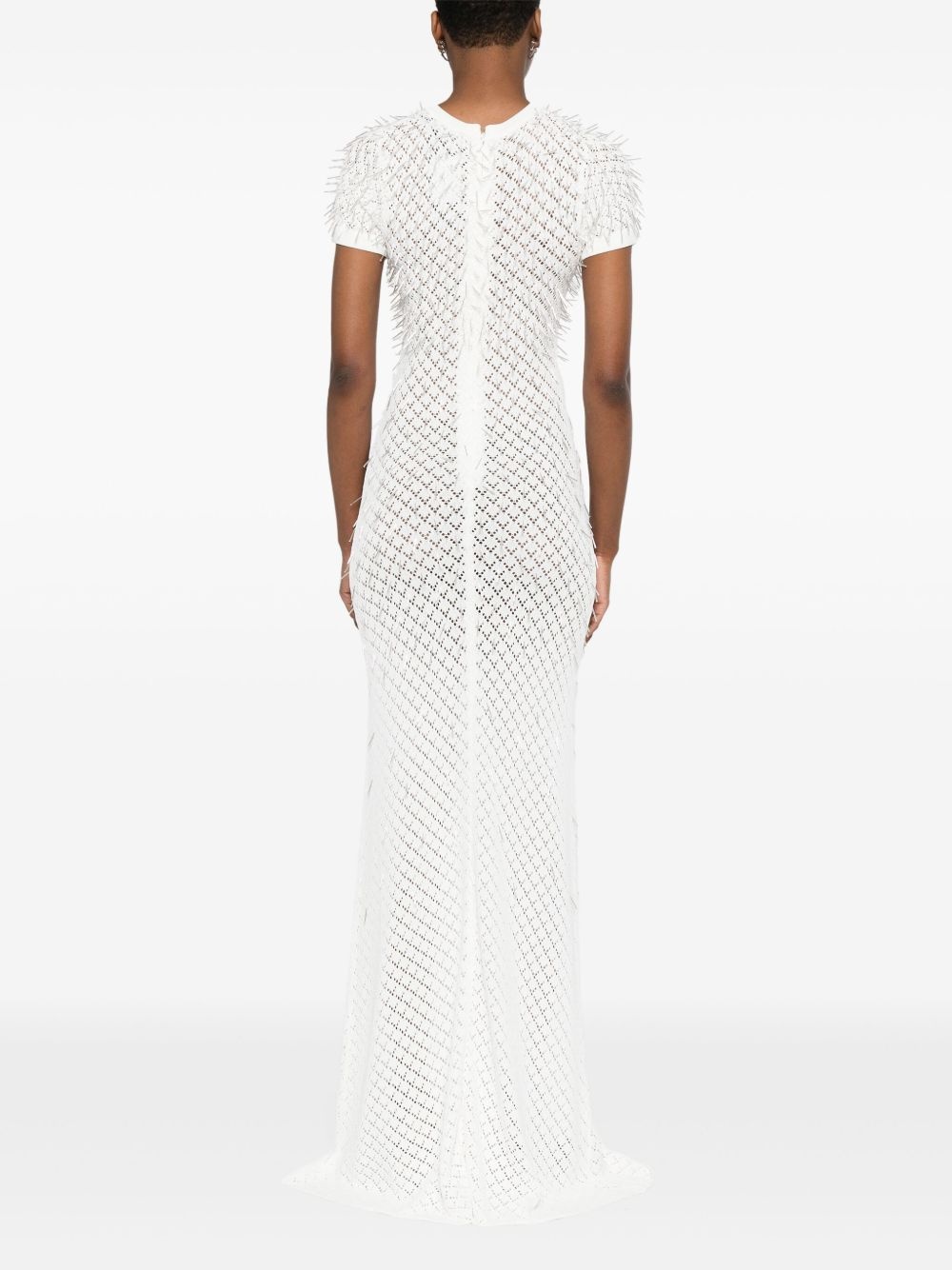 knitted maxi dress - 4