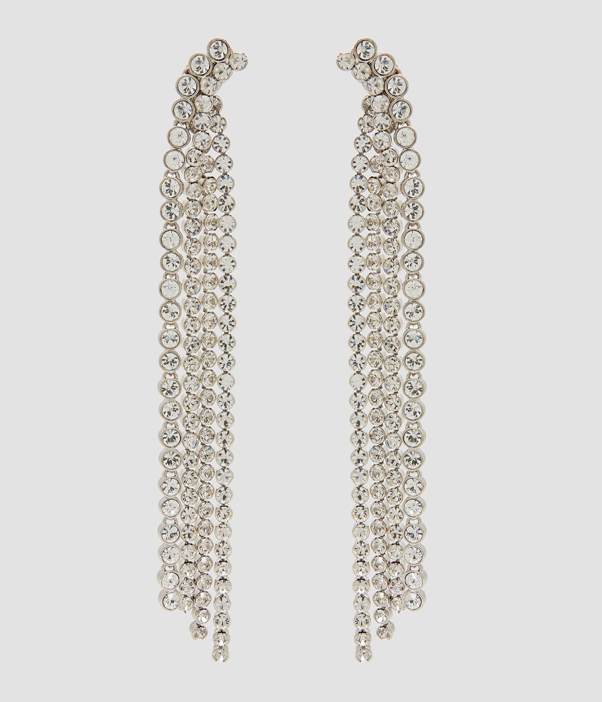 CRYSTAL WATERFALL EARRING - 1