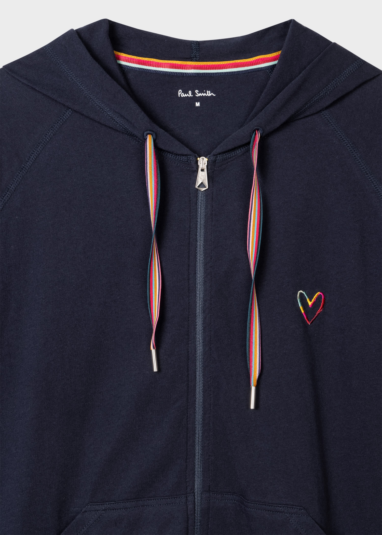 'Swirl Heart' Zip Up Lounge Hoodie - 2