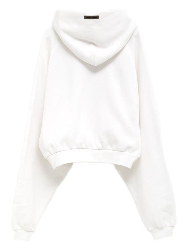 ESSENTIALS logo-embroidered hoodie outlook