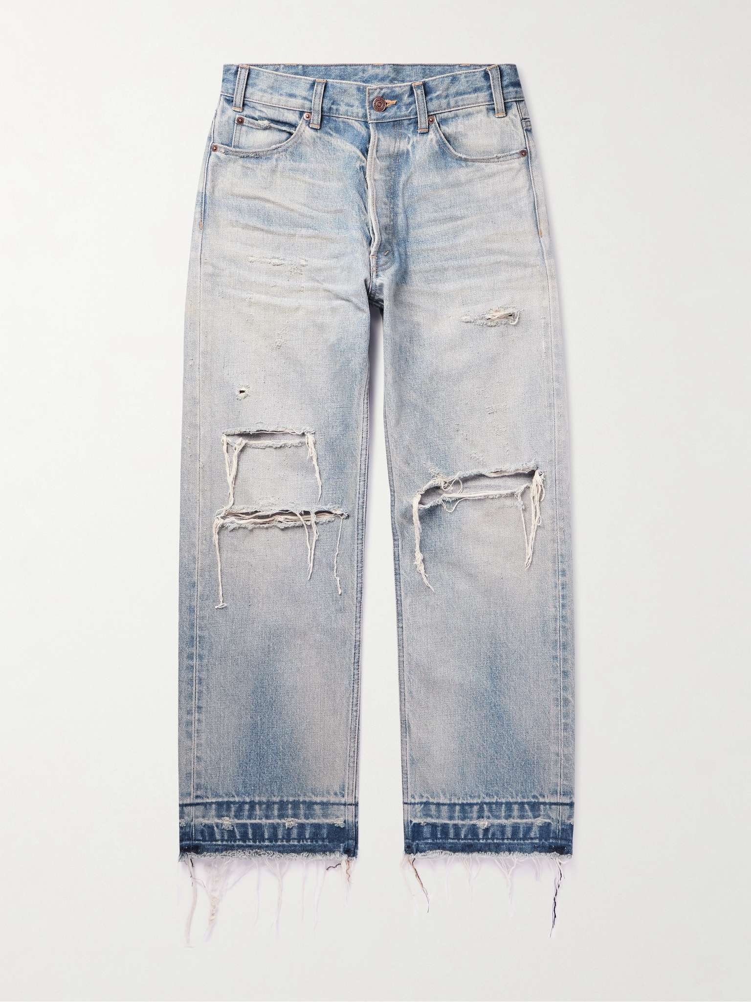 CELINE Wesley Straight-Leg Distressed Jeans | mrporter | REVERSIBLE