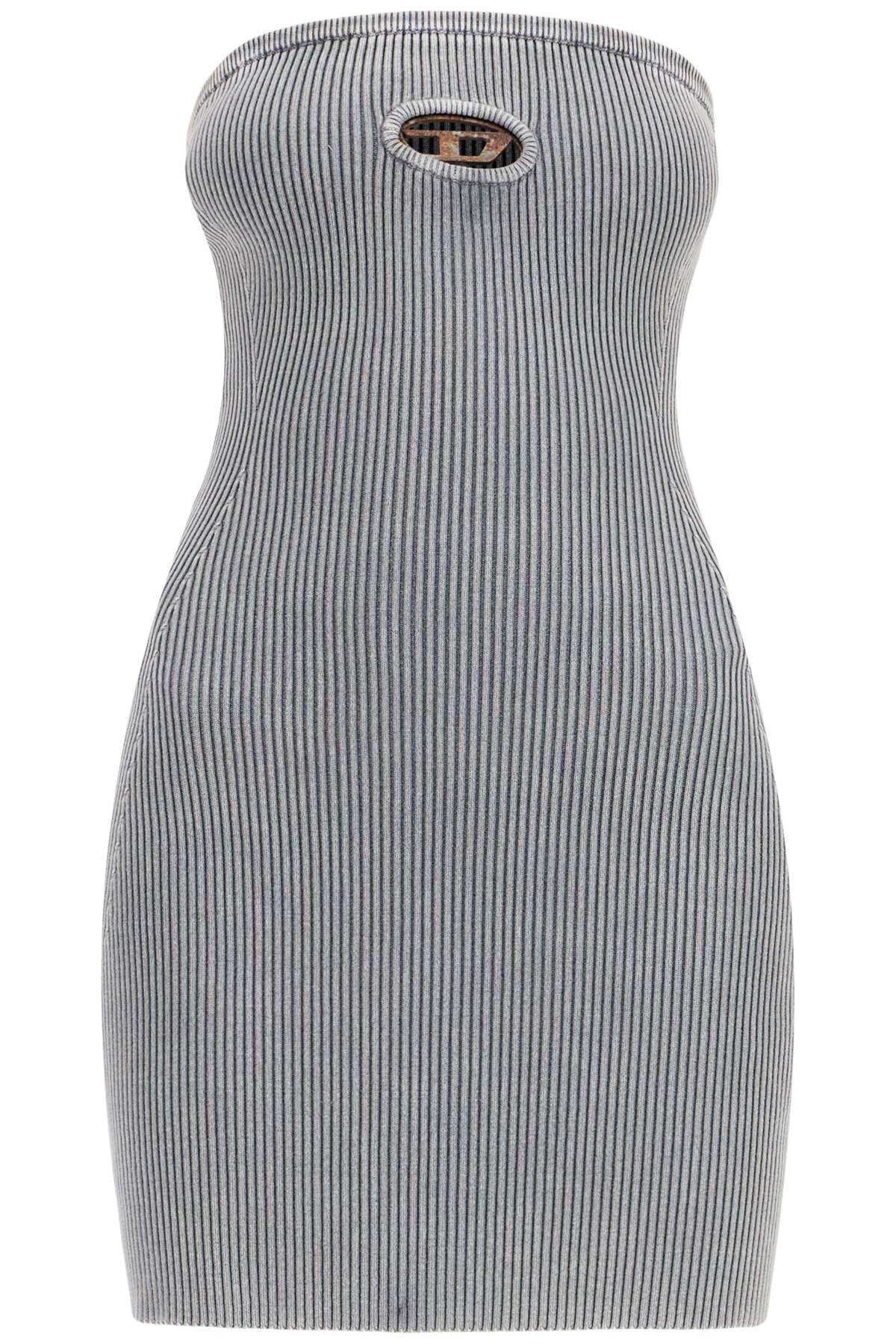 STRAPLESS MINI DRESS WITH - 1