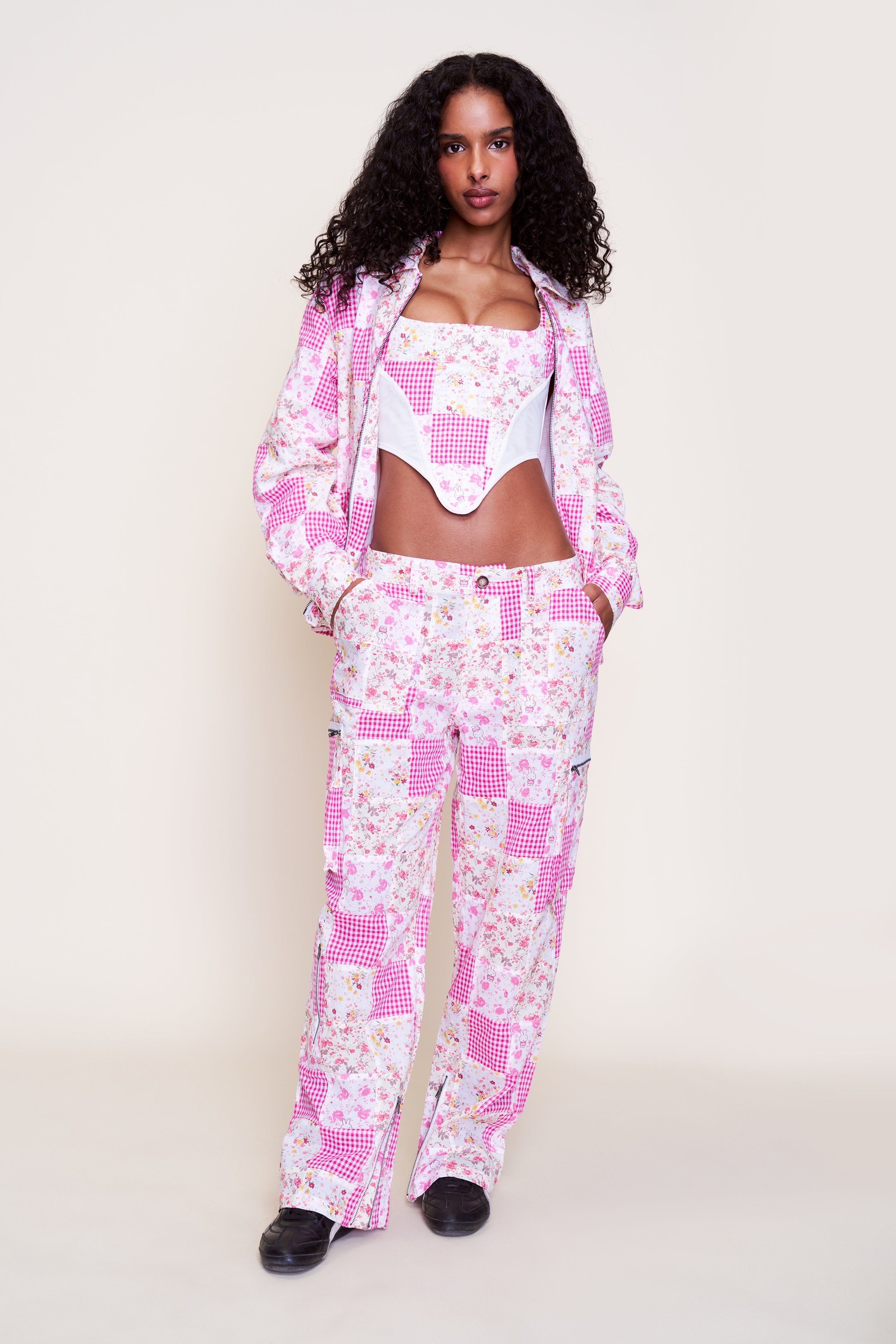 SERENE PATCHWORK CORSET - 3