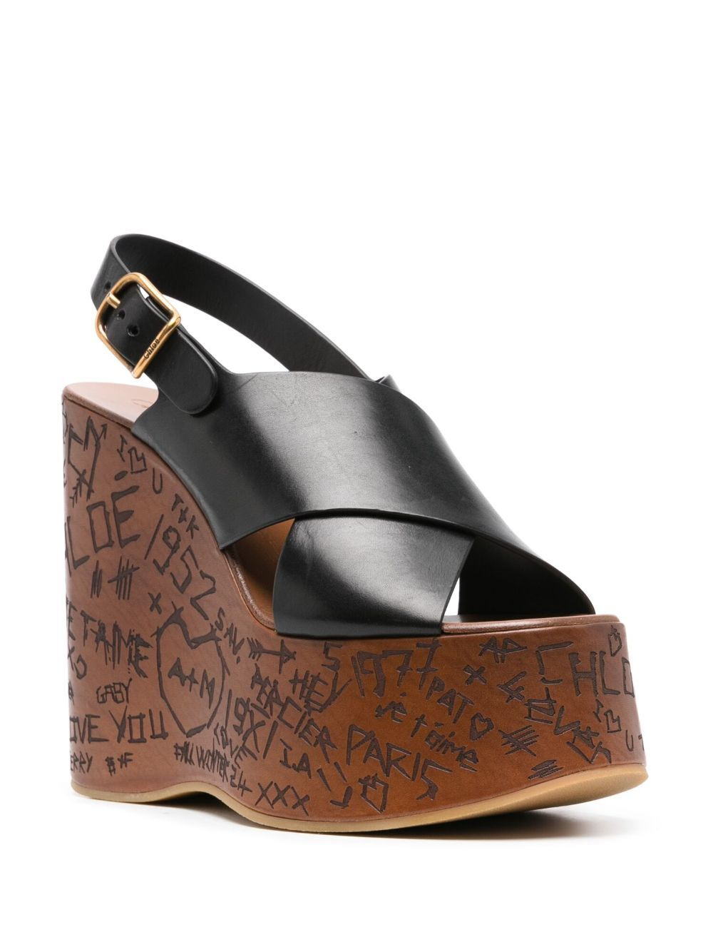 Chloé Women Maxime Wedge Sandals - 2