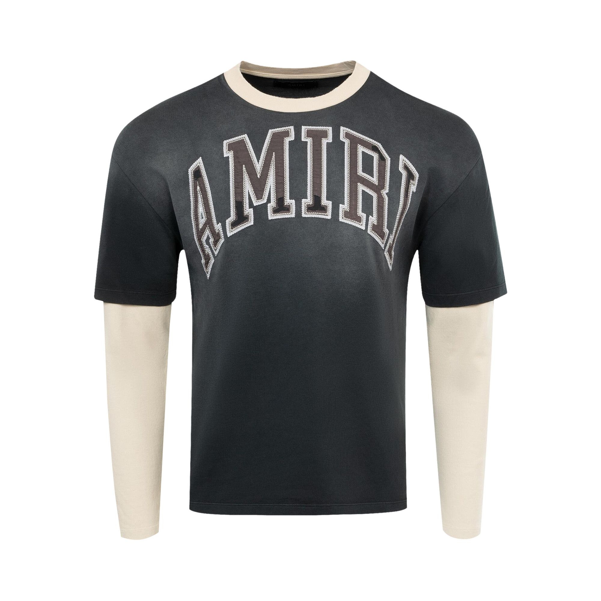 Amiri Vintage Long-Sleeve Tee 'Black' - 1