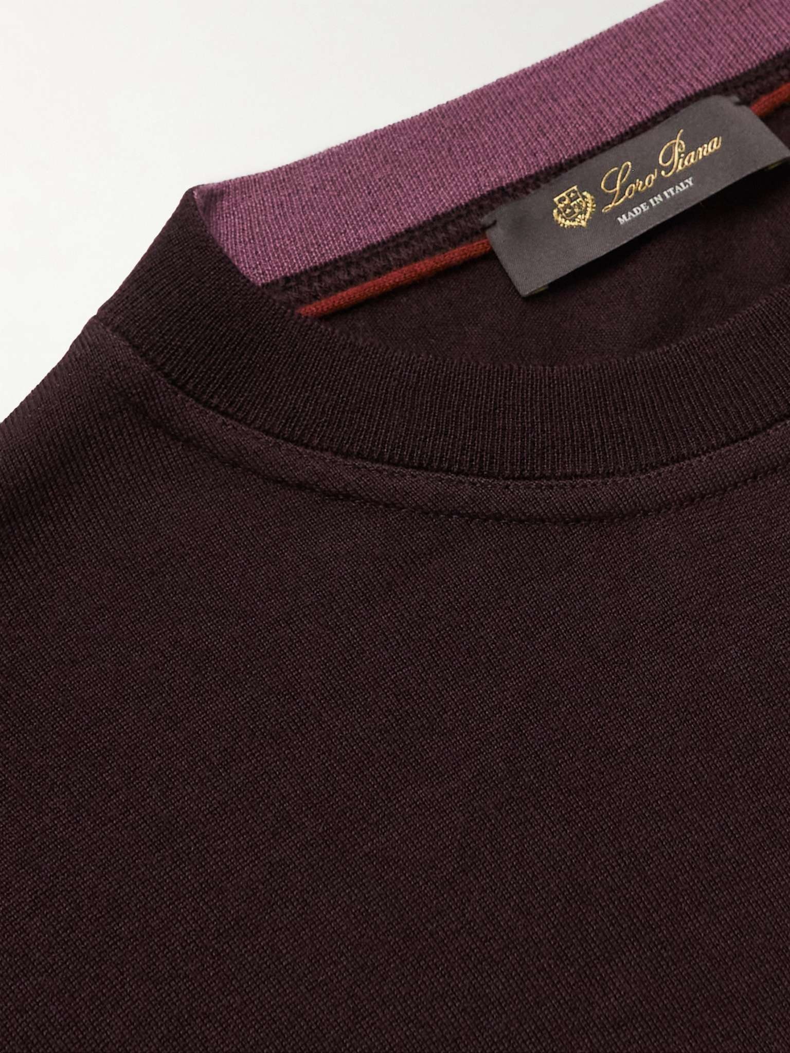 Silk, Wool and Cashmere-Blend Sweater - 5