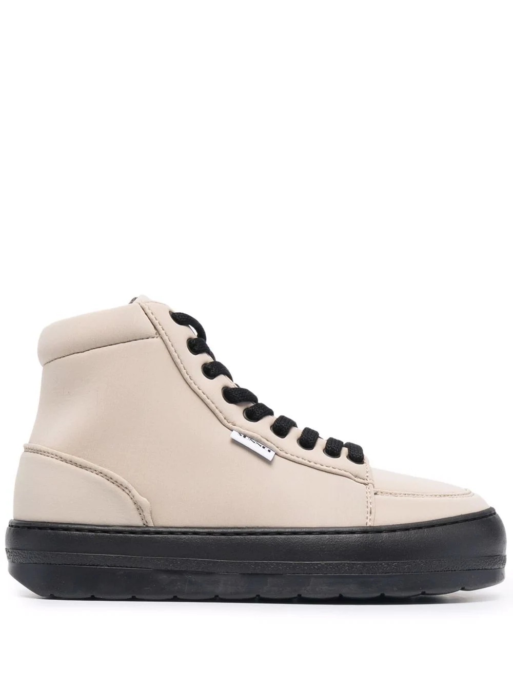 chunky-sole high top sneakers - 1