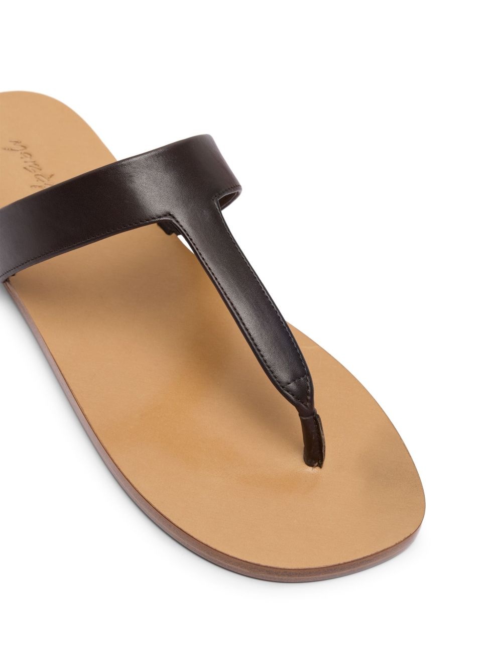 leather flip flops - 4