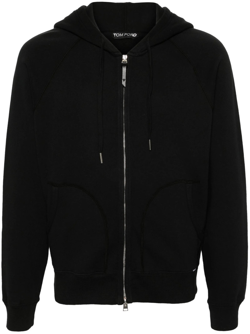 Tom Ford Zip-up Cotton Hoodie 1