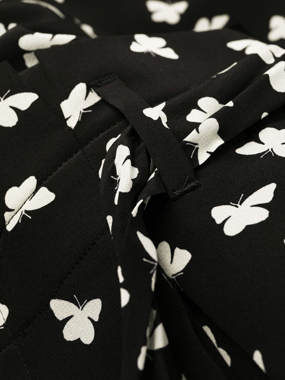 butterfly print trousers - 6