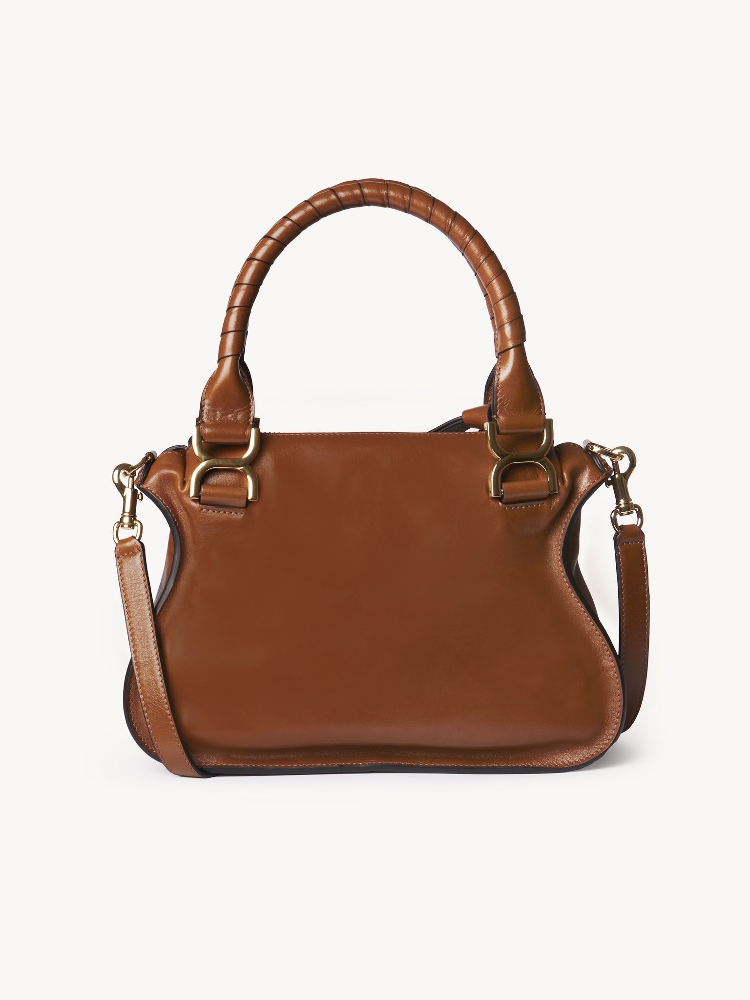 SMALL MARCIE BAG IN SHINY LEATHER - 3