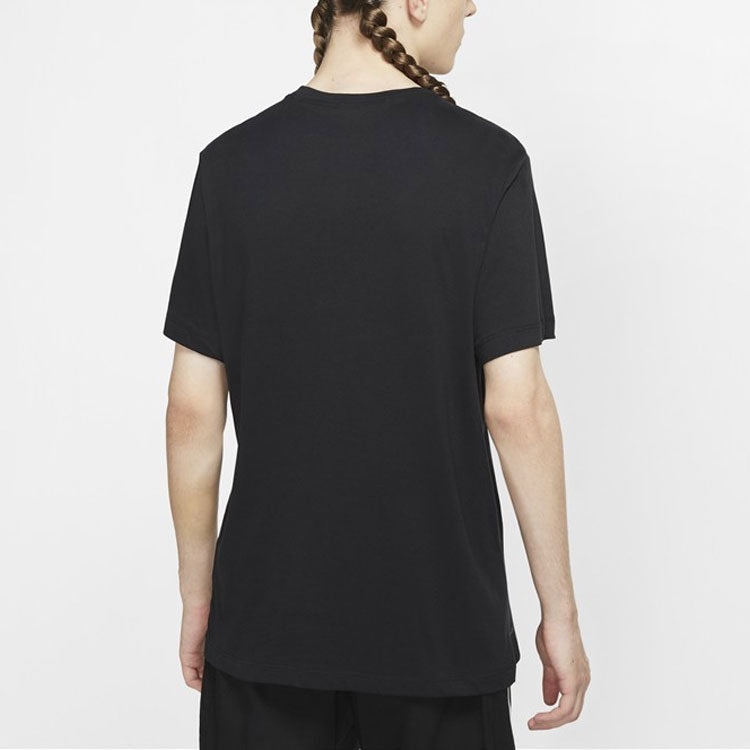 Air Jordan Jumpman Dfct Ss Crew Round-neck Short-sleeve Tee Men Black CW5191-010 - 7