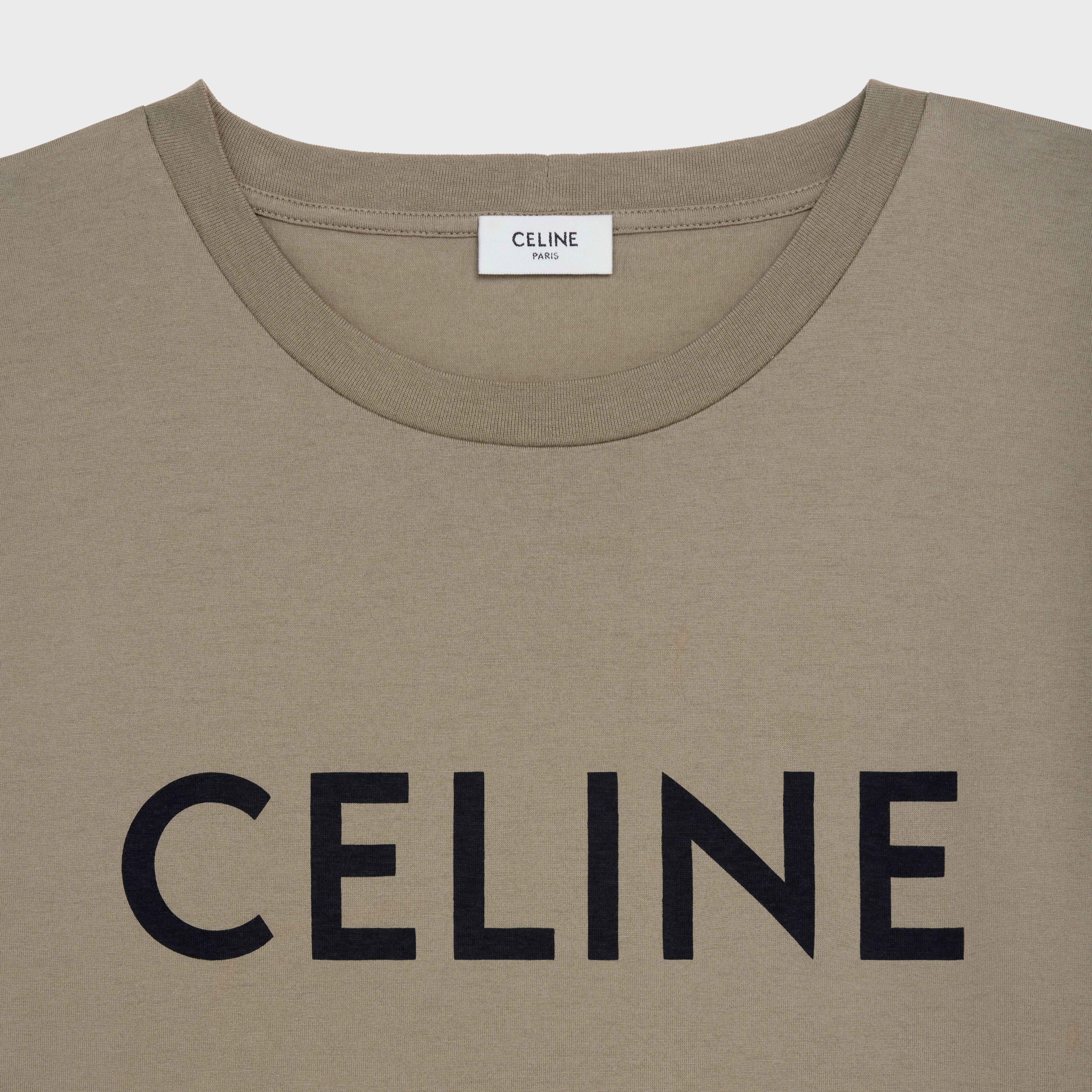 LOOSE CELINE T-SHIRT IN COTTON JERSEY - 3