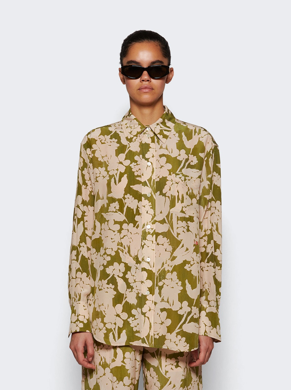Pyjama Shirt Parkeet And Blush - 2