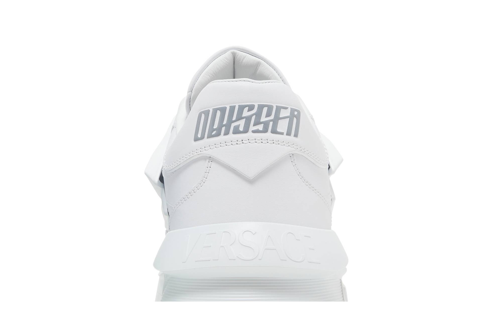 Versace Odissea Caged Rubber Medusa Sneaker 'Triple White' - 7