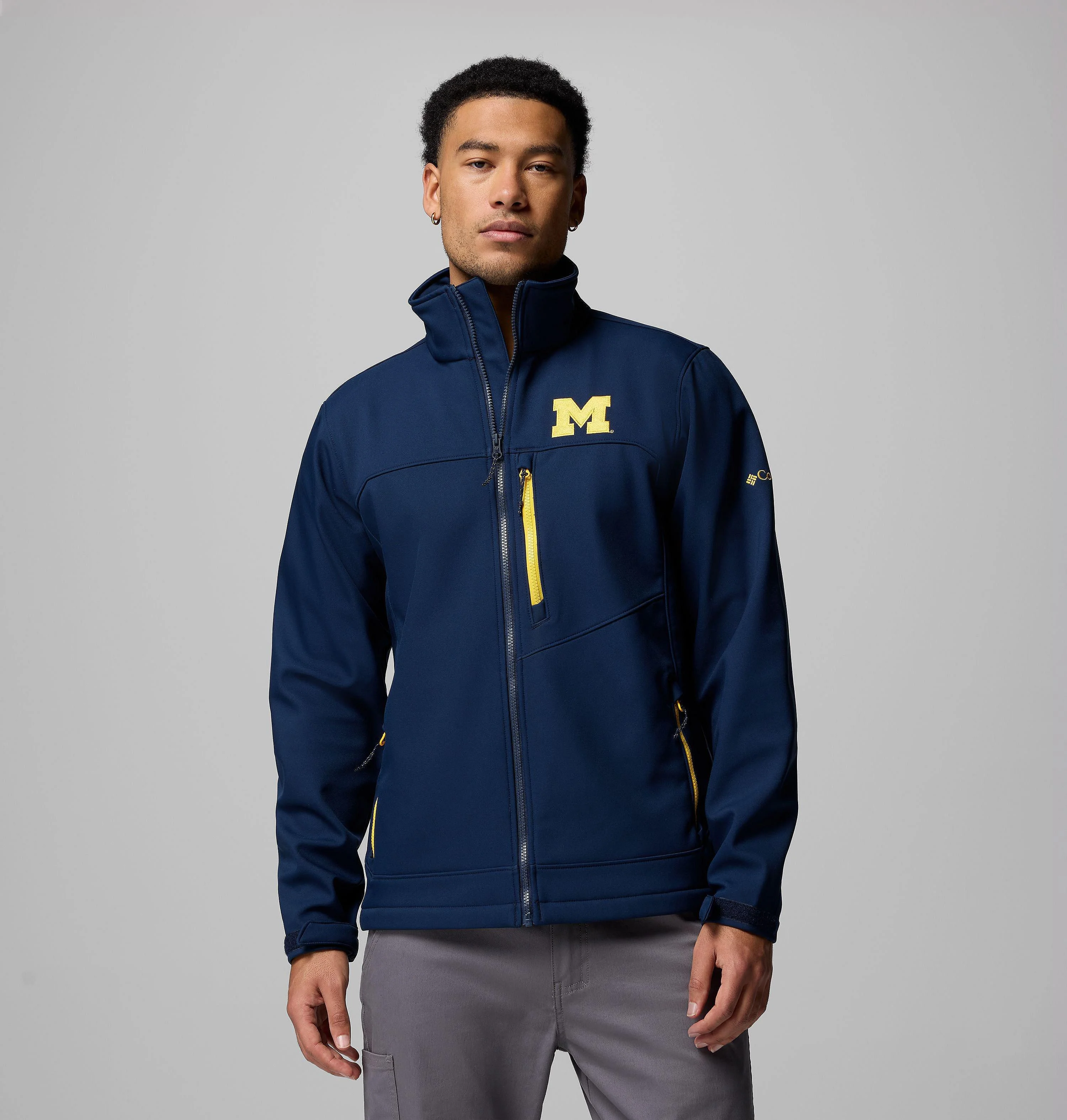 Men's Collegiate Ascender III Softshell - Michigan - 1