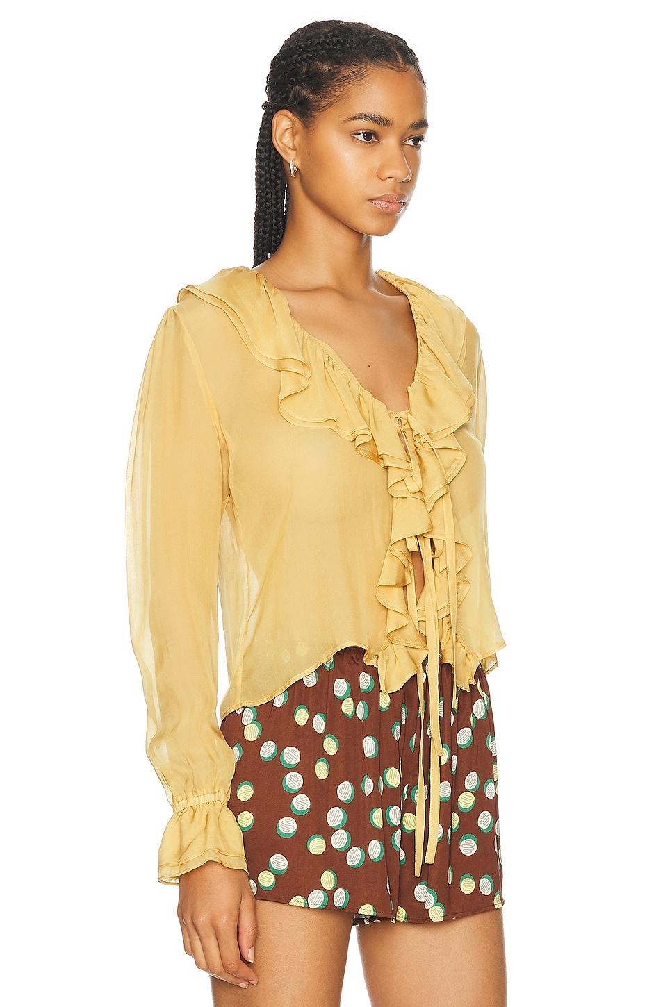 Flounce Blouse - 2