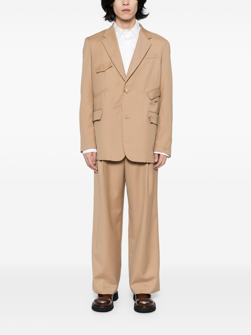 FENG CHEN WANG button-down blazer outlook