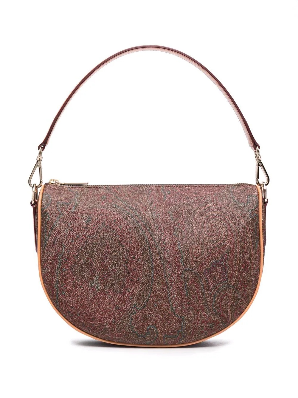 paisley-print clutch bag - 7