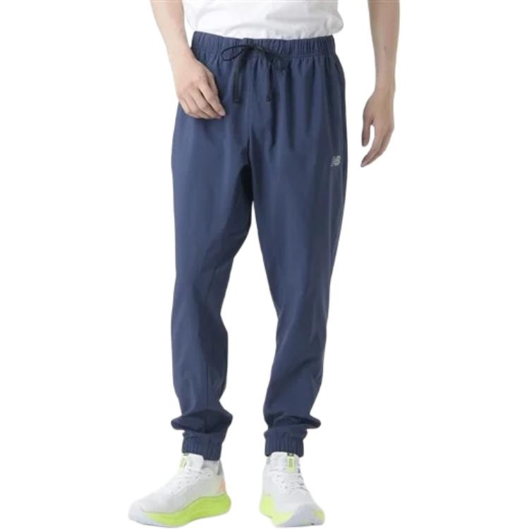 New Balance Sport Essentials Woven Joggers 'Navy' MP41011-NNY - 3