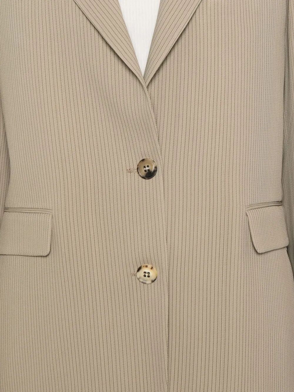 Golden Goose Women Journey W`S Sb Over Jacket Maia Pinstripe Blend Viscose - 7