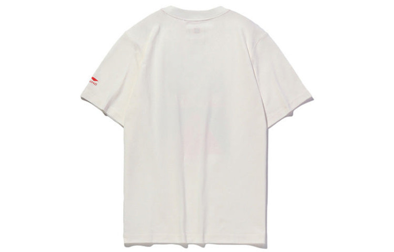 Li-Ning Li-Ning Graphic T-shirt 'White' AHSQ633-1 outlook