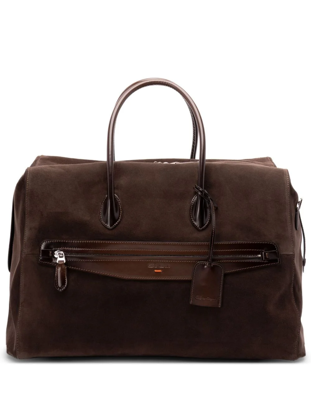suede holdall - 1