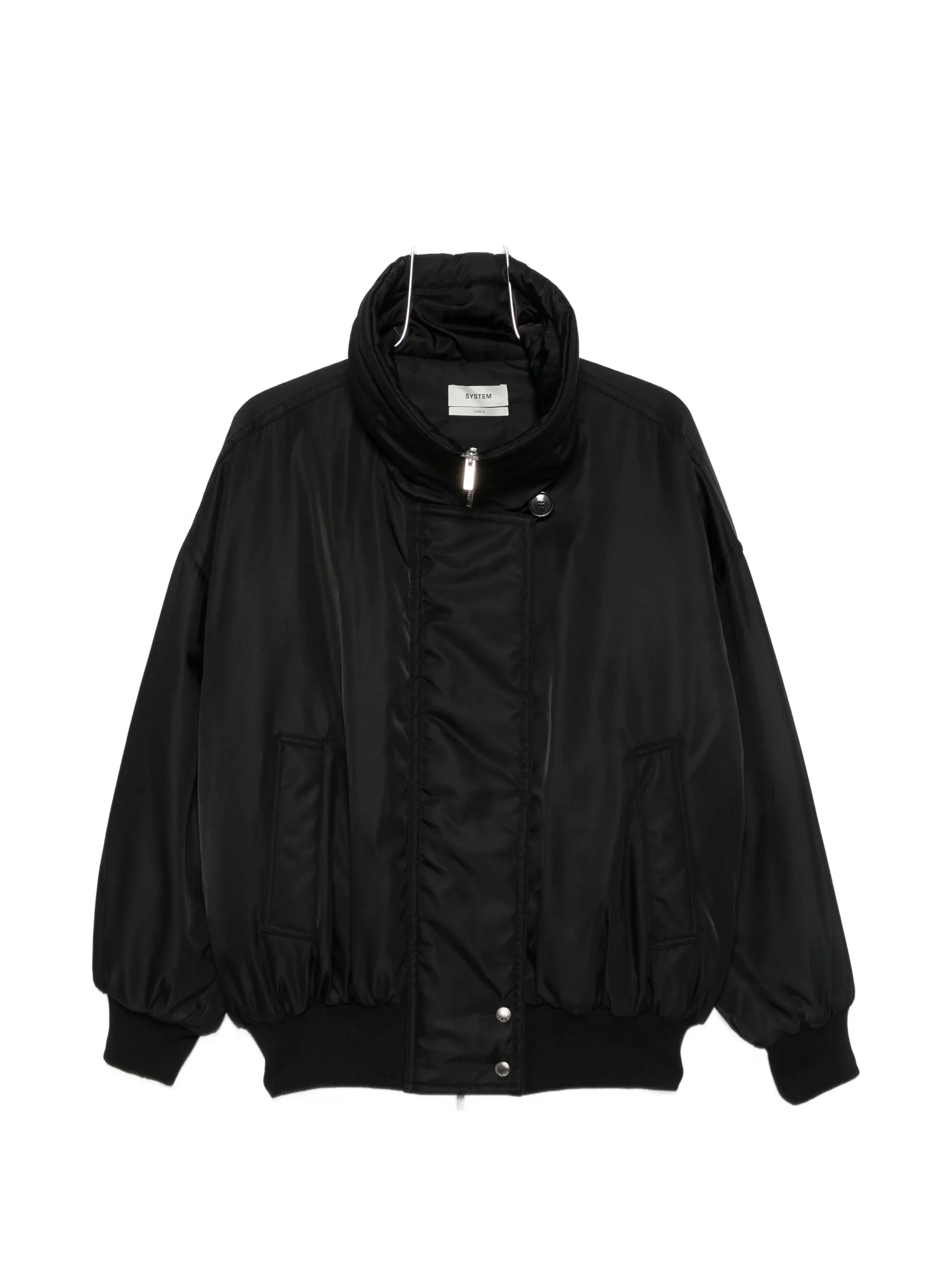 System High-neck Bomber Jacket - 1