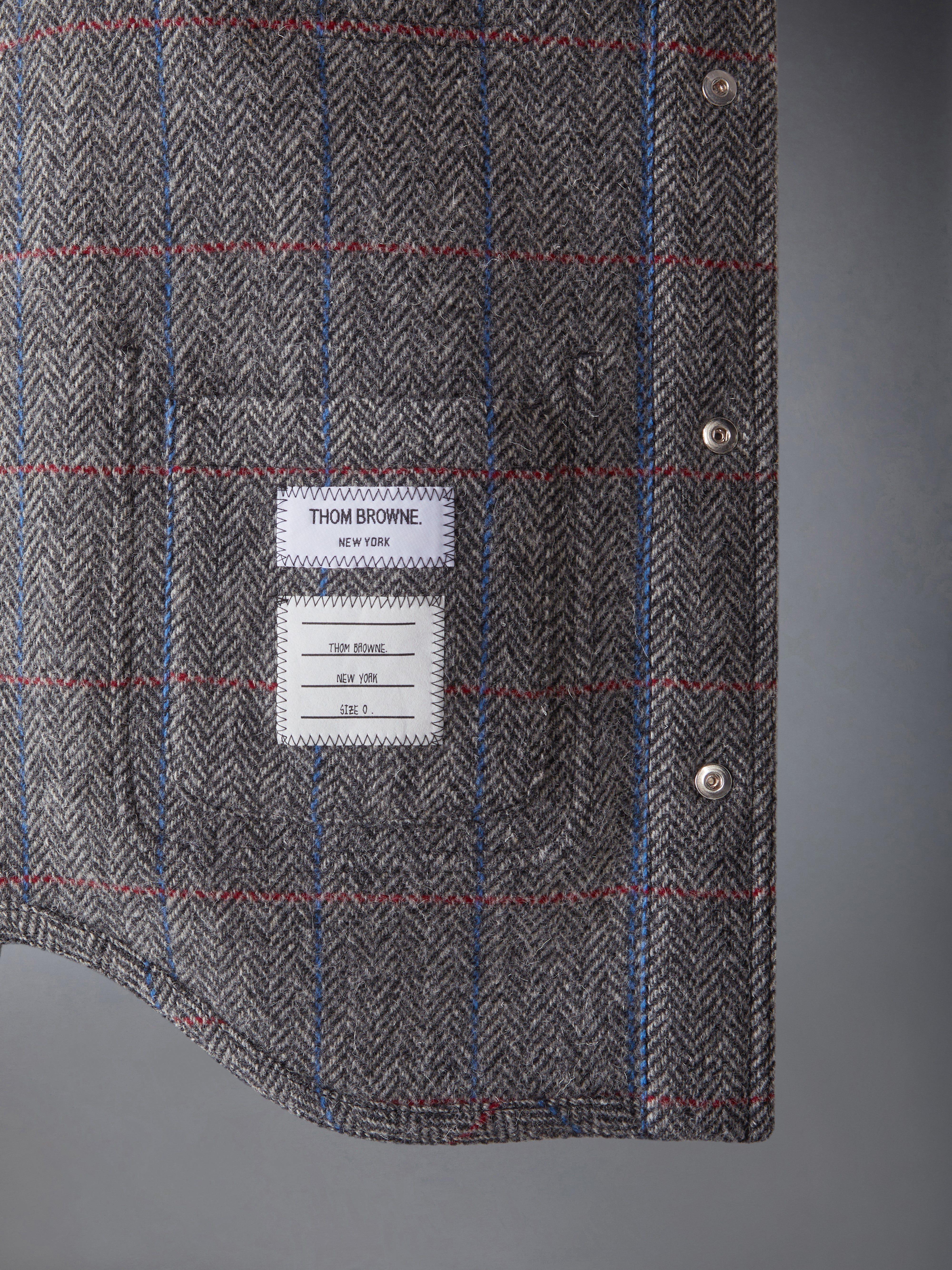 HUNTING TWEED UTILITY JACKET - 5