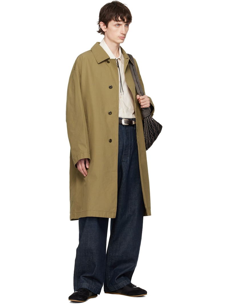 Lemaire Tan VENTILE Cotton Car Coat outlook