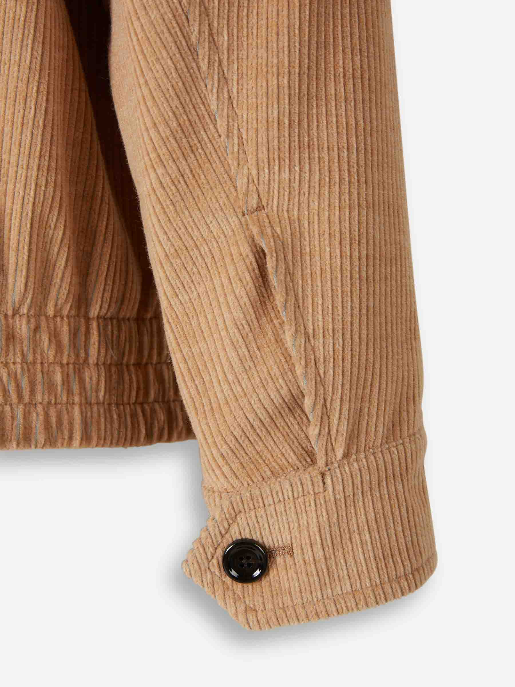 CORDUROY ZIP JACKET - 4