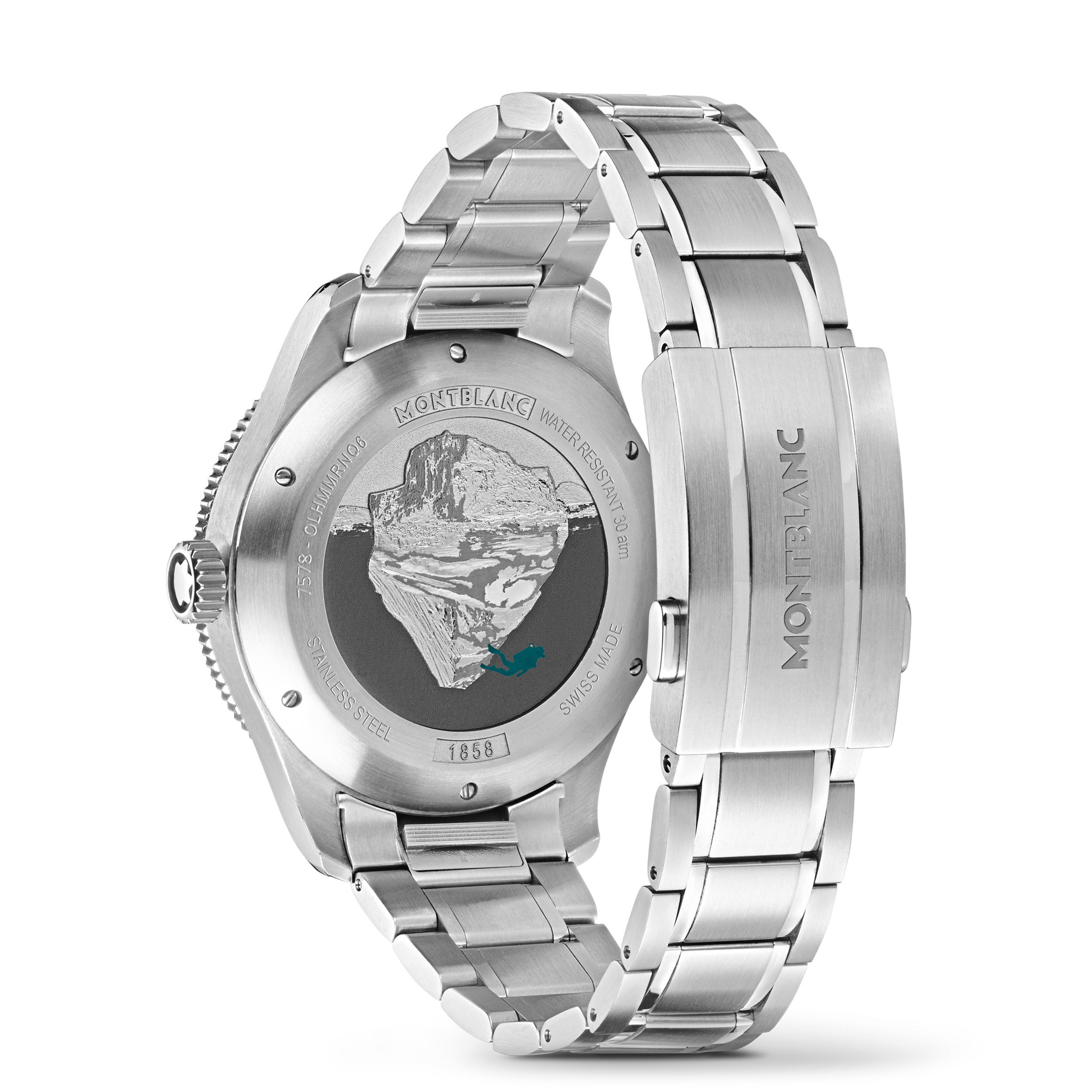 Montblanc 1858 Iced Sea Automatic Date - 8