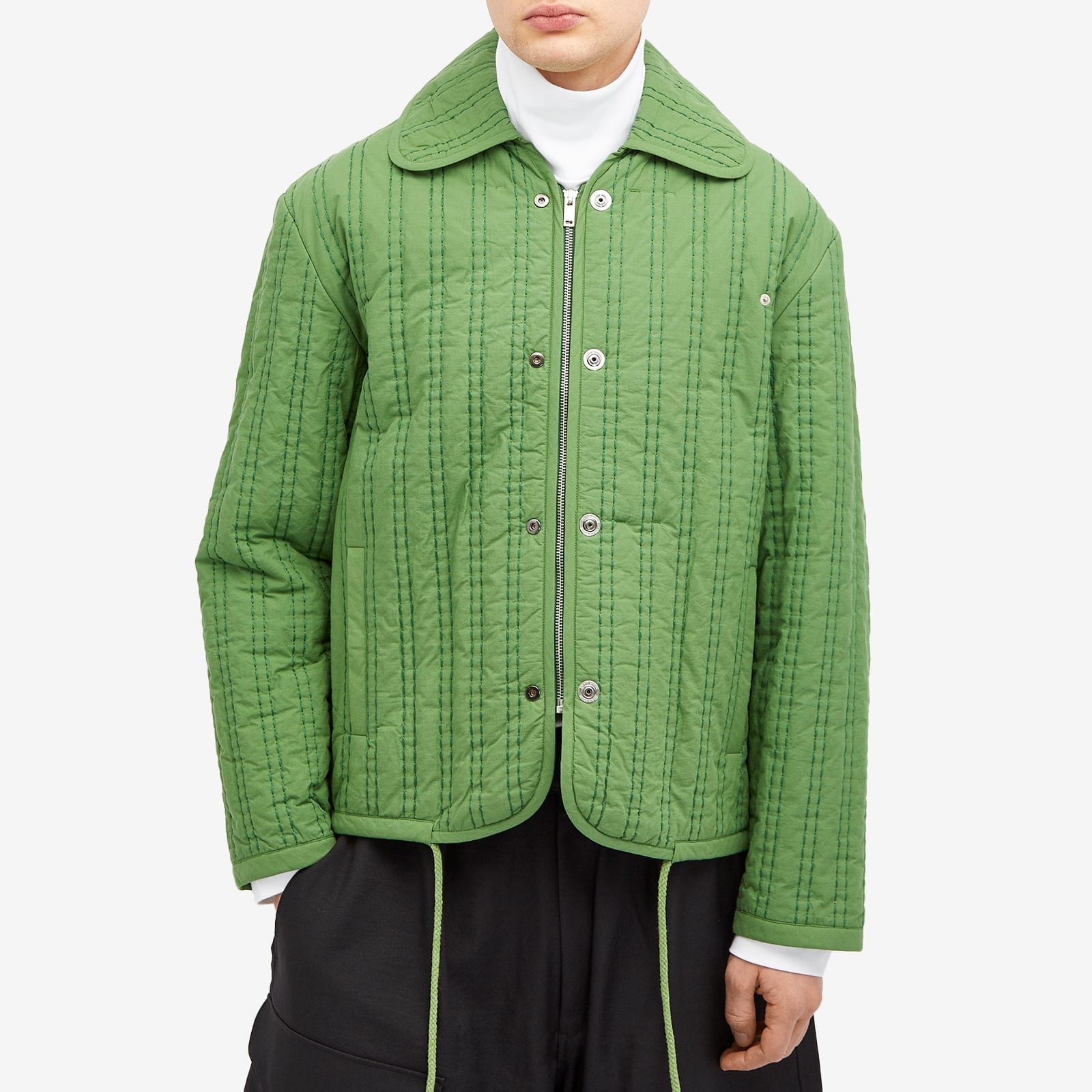 Craig Green Quilted Embroidery Jacket - 2