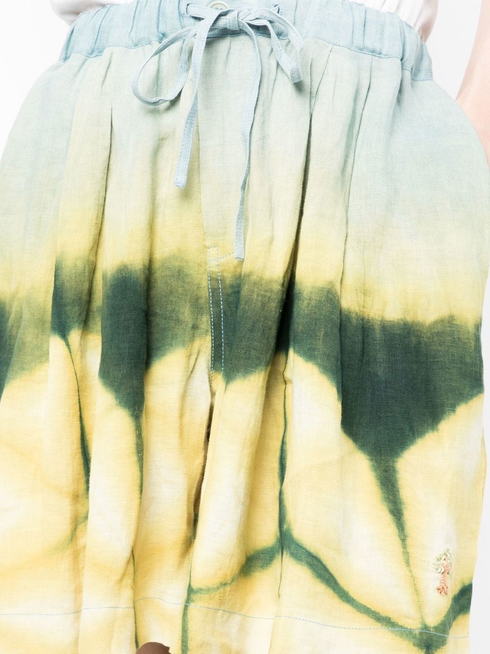 Bridge tie-dye Bermuda shorts - 5