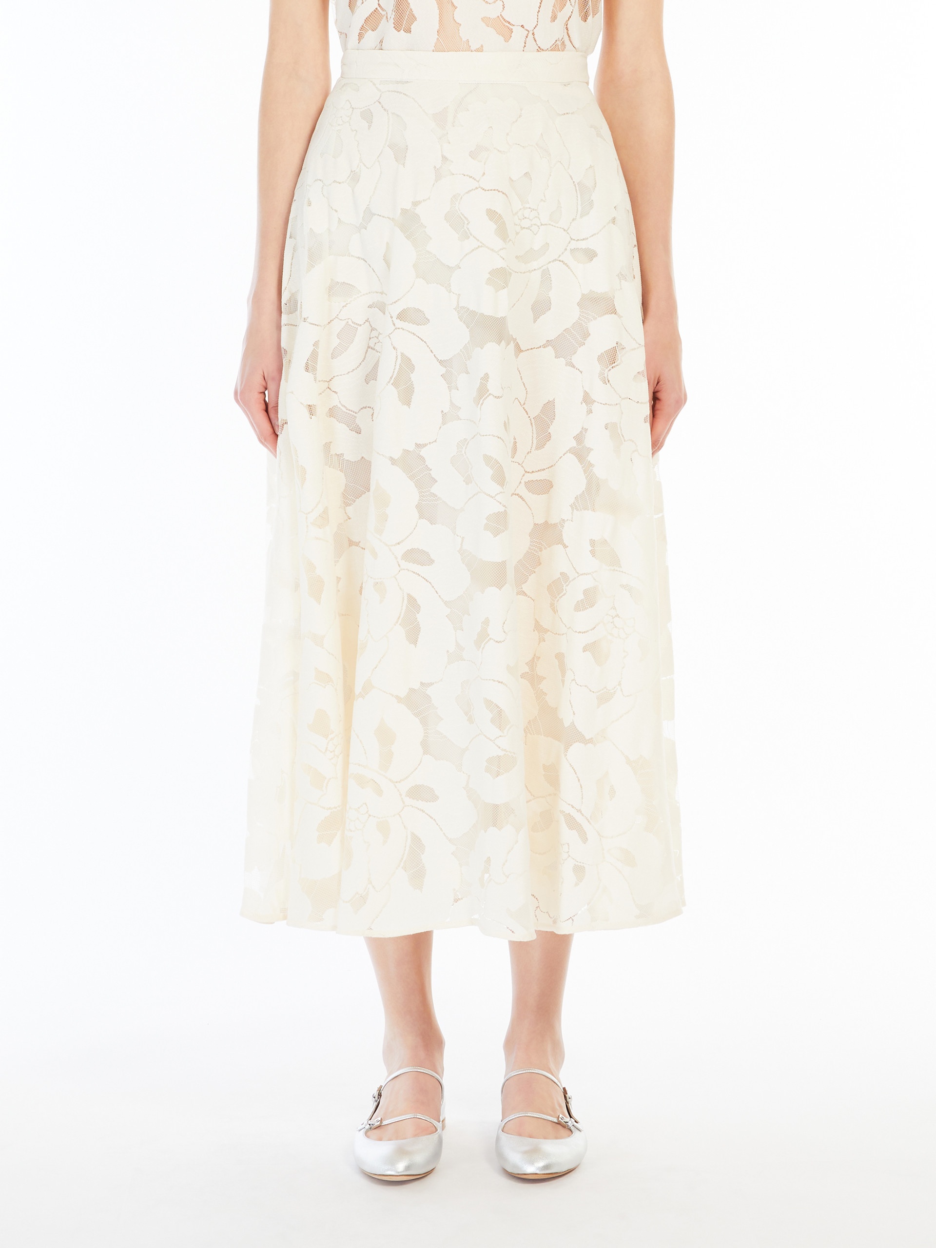 ZITTO Floral lace skirt - 3