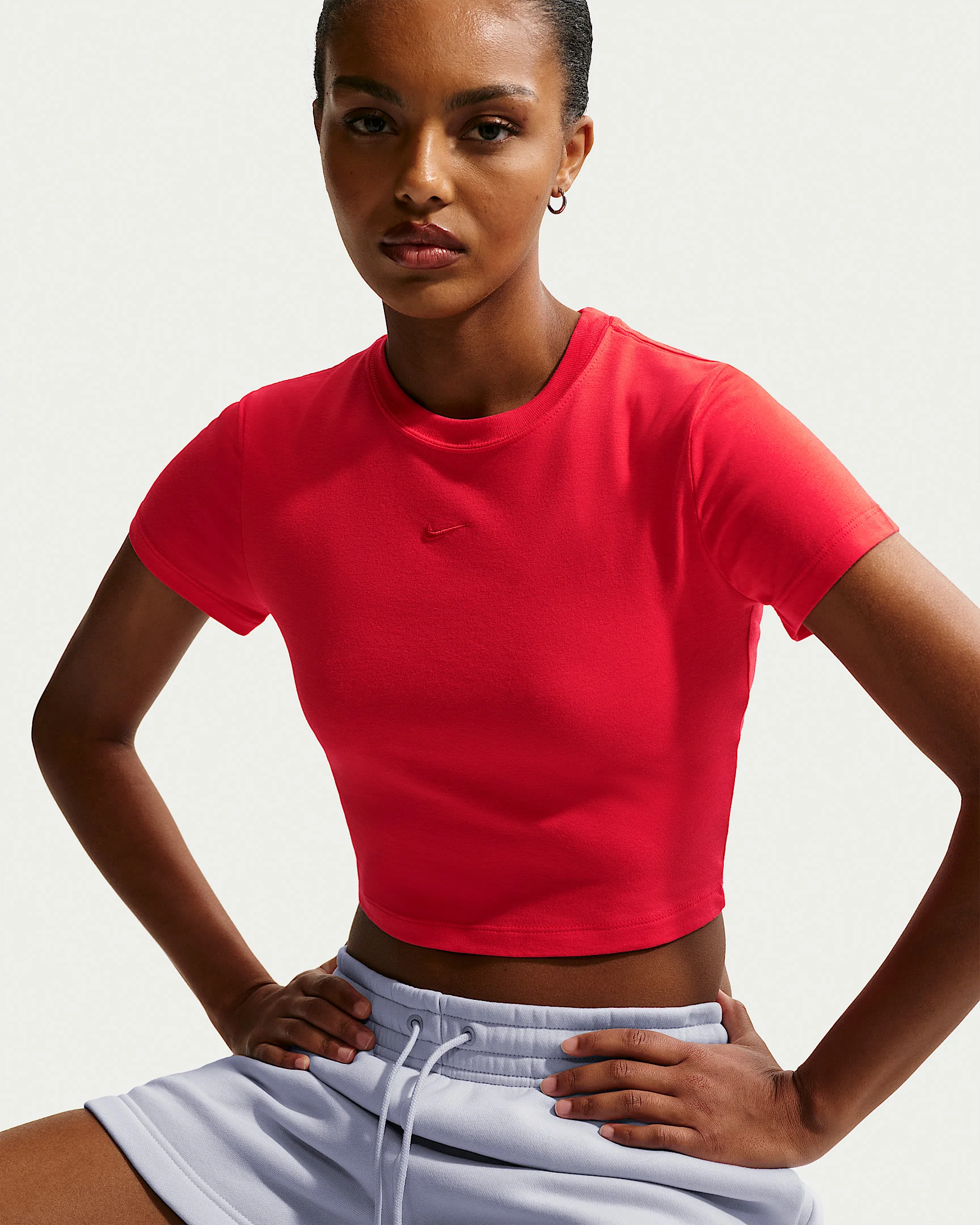 Nike Sportswear Chill Knit Women's Cropped T-Shirt - 1