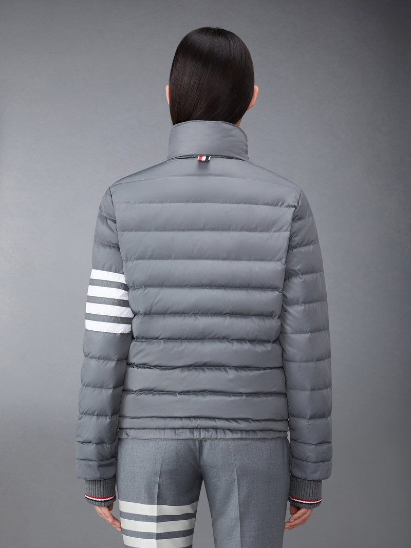 Thom Browne Poly Twill 4-Bar Funnel Neck Down Ski Jacket outlook