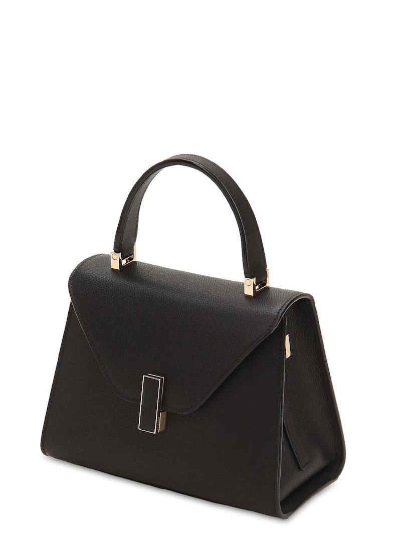 Mini Iside grained leather bag - 4