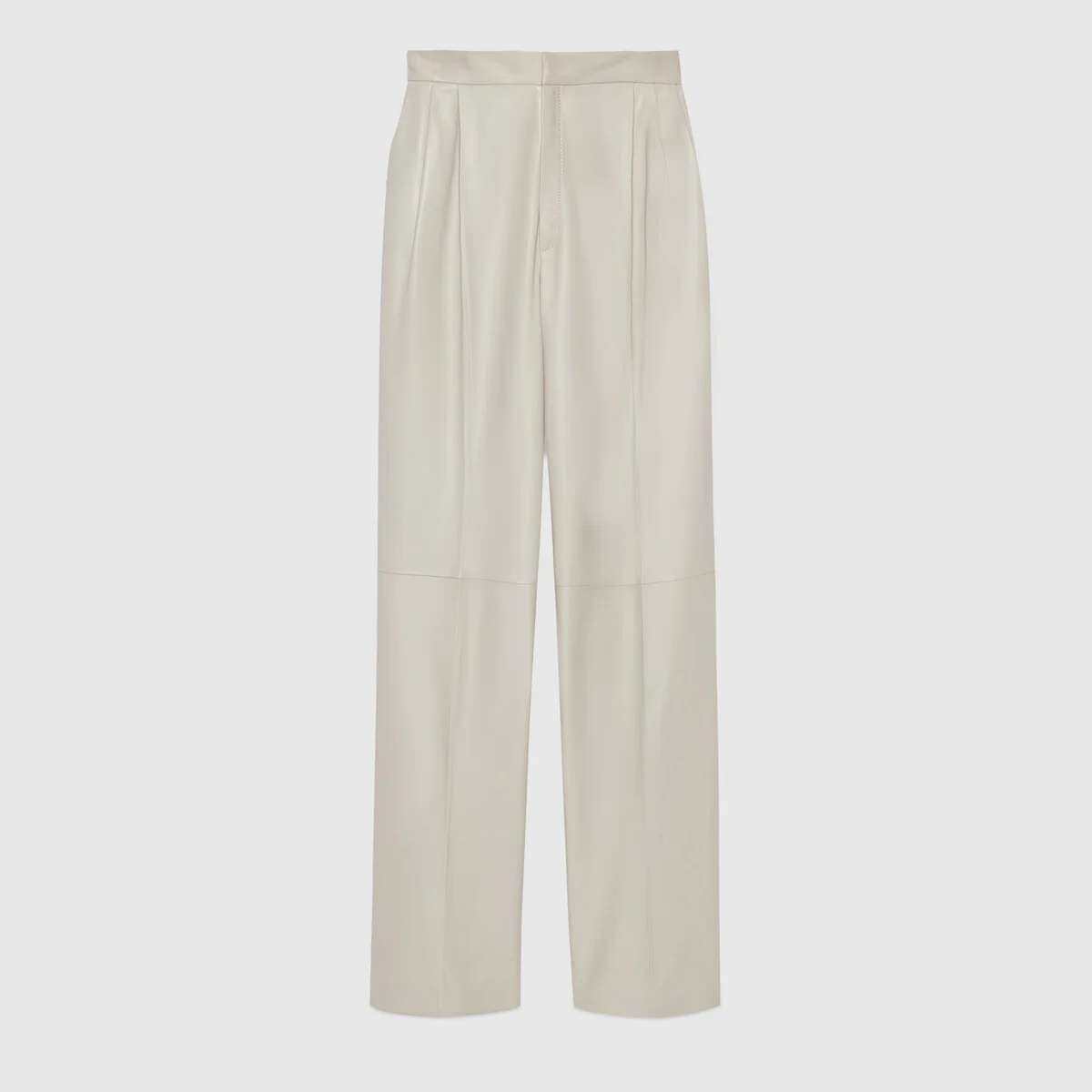Soft leather high waist pant - 1