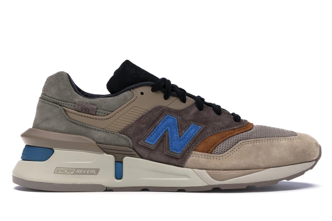 New Balance 997S Fusion Kith x nonnative Brown Beige - 1