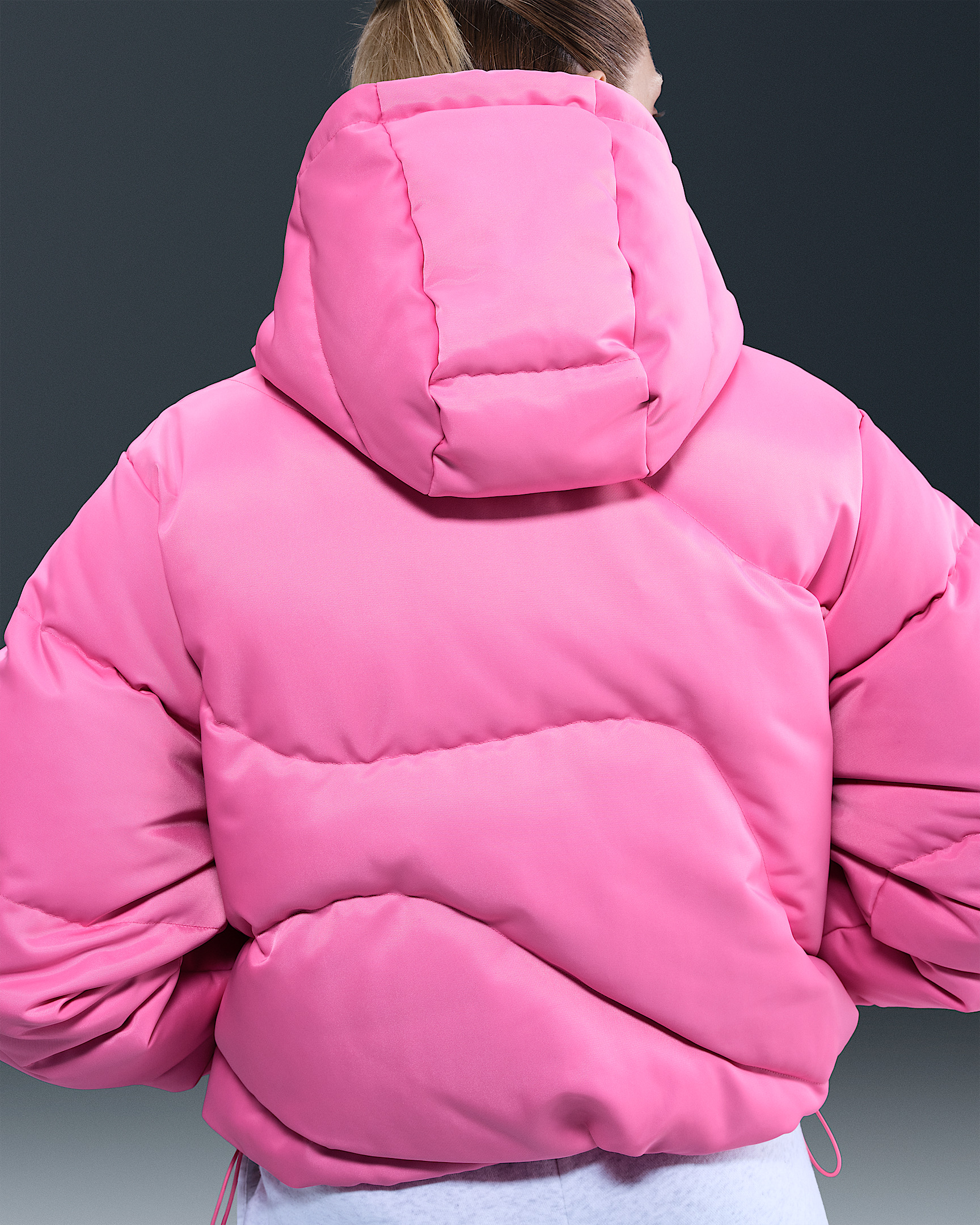 Nike Sportswear Swoosh Series Women's Therma-FIT Oversized Down Puffer Jacket - 2